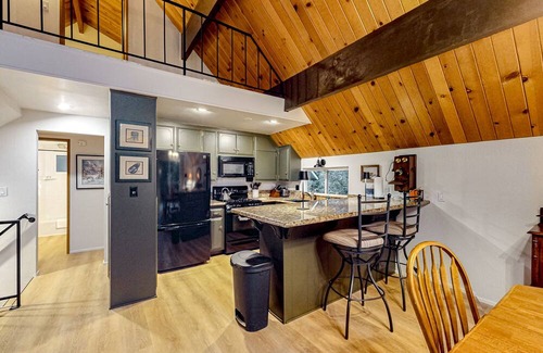 Crestline House | Enchanting lake retreat with fireplace, games, & great deck views - dog-friendly