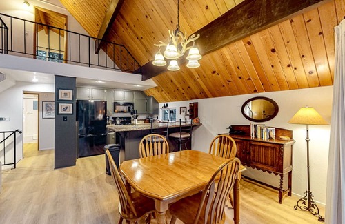 Crestline House | Enchanting lake retreat with fireplace, games, & great deck views - dog-friendly