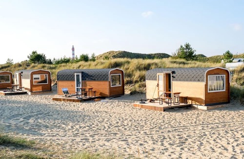 Steenodde RV Rental | Dünen Logdes bis 4 Personen - Dünencamping Amrum