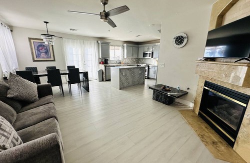 Sunrise Manor House | Enjoy the view of the entire city while playing mini golf in the patio.