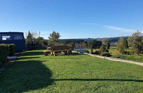 Mangakino Cabin | Unique Lake view Cabin