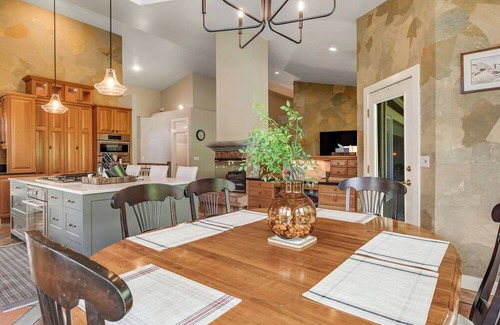 Eagle House | Spacious Eagle Home with Hot Tub