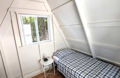 Mariaville Cabin | Glamping Downeast - Acadia 4 - Tiny House A frame secluded deep in the woods