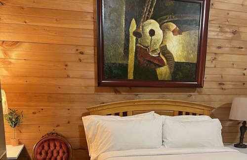 Decatur Apartment | Country with cabin feel getaway! Boat ramps, fishing and hunting nearby. Pets ok