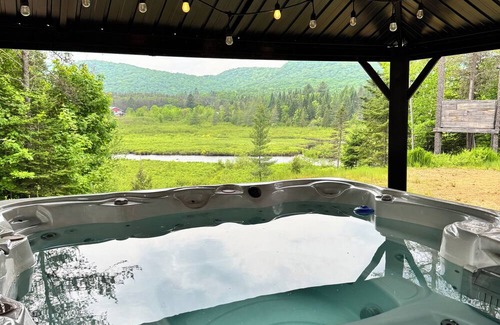 Mauricie Ski Chalet | Log cabin | Spa, river & nature, Mauricie