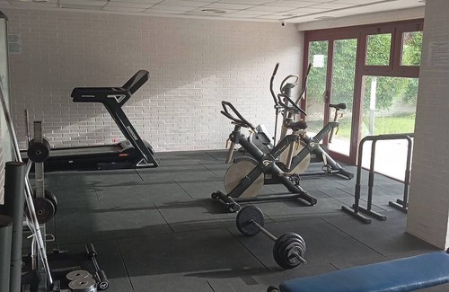 Villanueva Del Rio Segura Condo | Luxury penthouse with swimming pool, jacuzzi and gym near the spa of archena