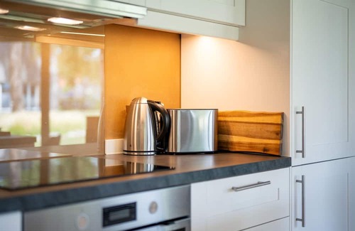 Muritz House | Phoebe ball house - naturally built with clay & seaweed, sauna, 2 bathrooms & terraces