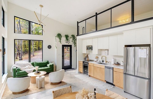 Mifflintown Cabin | Nordic Nook: Scandinavian Forest Escape + EV charger