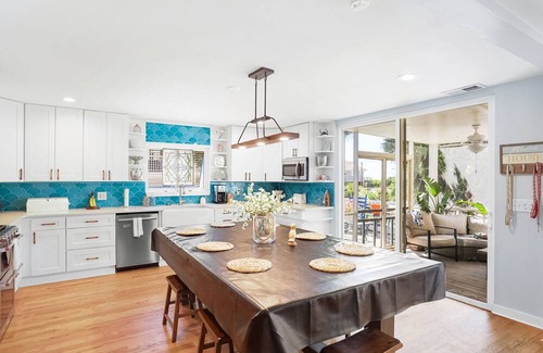 Folly Beach House | Coastal dog-friendly home with pool, ocean views & fenced yard