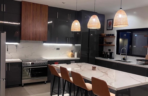 Kigali Villa | Villa in Kigali with garden, outdoor kitchen and AC 4 BR 4 BA