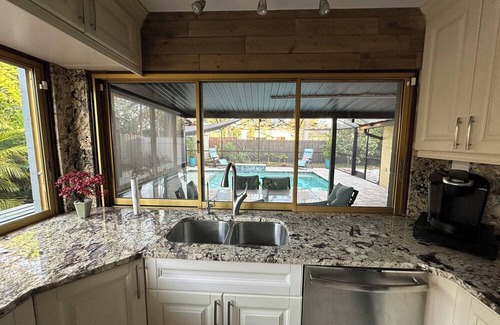 Town N County Park House | Comfortable home in Tampa with Saltwater Pool