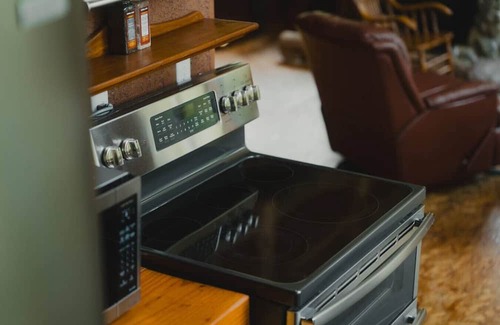Lewis County Apartment | Riverfront Cabin-Hot Tub-Firepit-BBQ-Tilton River