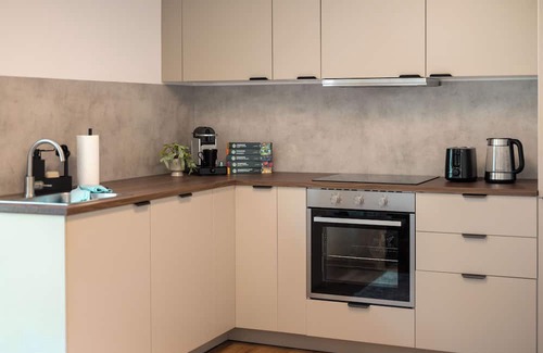Sulzbach Apartment | New & stylish: vacation apartment with comfort and sunny terrace