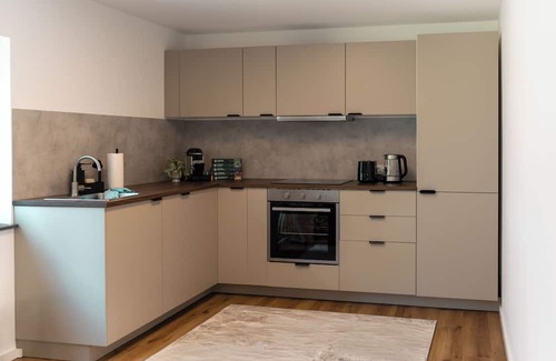 Sulzbach Apartment | New & stylish: vacation apartment with comfort and sunny terrace