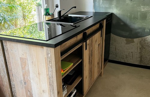 Laussnitz Apartment | Carotel Industrial Style meets Waldesruhe with a dog