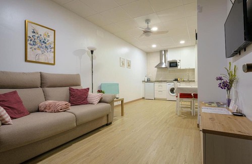 Burela Apartment | Sophie Apartments 'Mediano' with private terrace and Wi-Fi