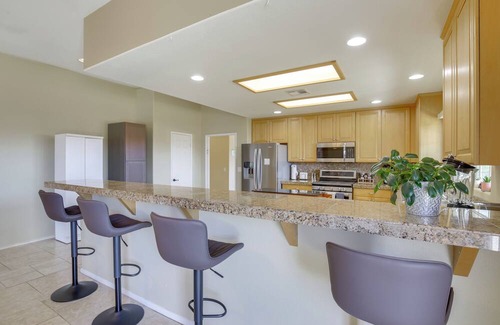 Desert Hot Springs House | Mtn-View Oasis w/2 Patios in Desert Hot Springs!