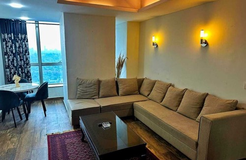 Blue Area Apartment | 1-bedroom apartment with AC, fitness room in brilliant Islamabad