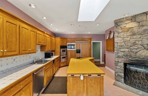 Redding Ridge House | Cozy Lakeside Home with 3 Fireplaces & Garage.