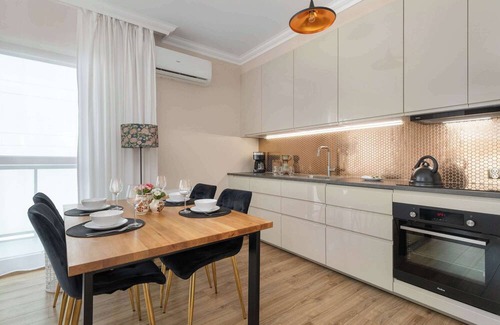 Zaspa Apartment | Grudziądzka 6A Gdańsk | Large Apartment with Gym, Parking and Air Conditioning