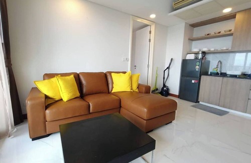 North Pattaya Condo | 1BR plus 1Bath at the ZIRE Wongamat North Pattaya Beachfront Sea-City View