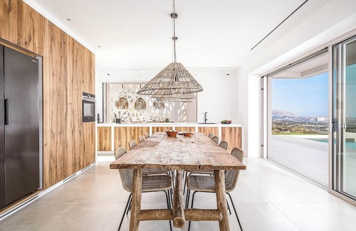 Apokoronas Villa | Villa Rayora Chania: Near to Beach/Private Heated Pool/Jacuzzi/Sea View