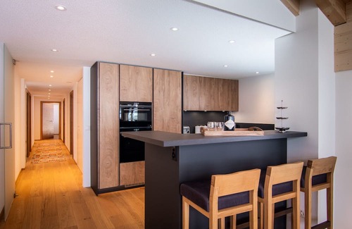 Saas-Fee Apartment | Luxurious penthouse in a prime location in Haus Berghof