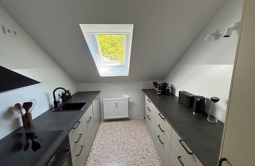 Hohenaschau im Chiemgau Apartment | Apartment Stubn Laubenstein 90 sqm, 3 bedrooms, living room with sofa bed and balcony