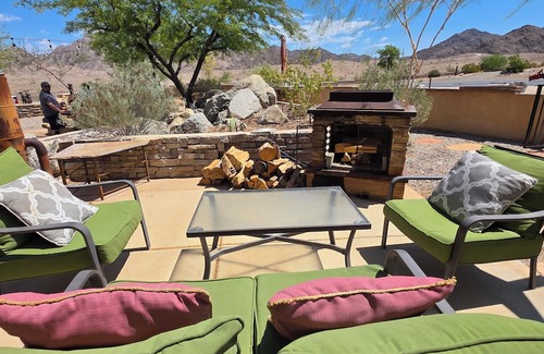 Fortuna Foothills House | Cool down in this desert oasis Pool home, with mountain views.