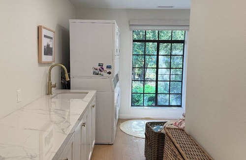 Mission Canyon House | Stylish New Remodel Mission Canyon retreat near the Mission, parks, and gardens.