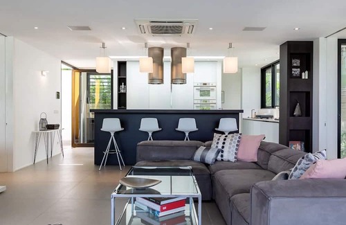 Lurin Villa | Sleek Caribbean Home With Heated Pool