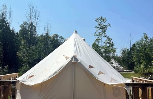 Miller Lake House | Deer Crossing Glamping Tent