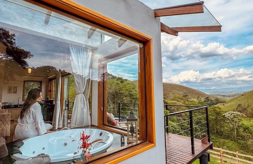 Sapucai-Mirim Ski Chalet | Cottage for couples with breakfast in Sto Antônio do Pinhal, close to Campos.