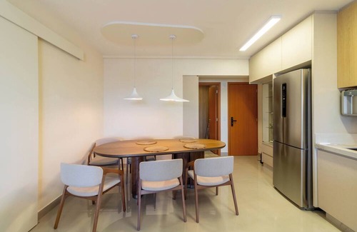 Goiania Apartment | Minimalist Design and Discreet Luxury, High Standard for Relaxing in Style