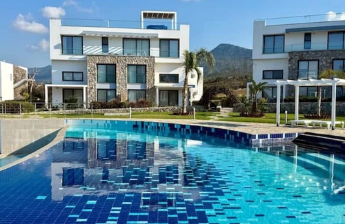 Bahceli Apartment | 2BR apartment in green complex with pools, gym, spa