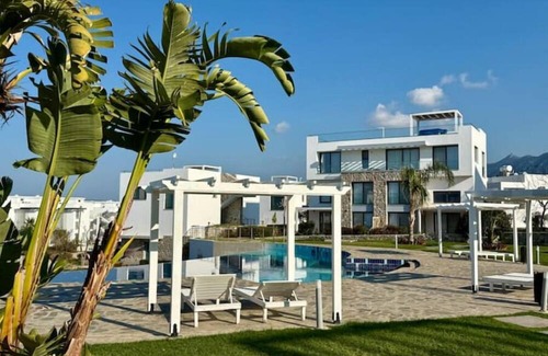 Bahceli Apartment | 2BR apartment in green complex with pools, gym, spa