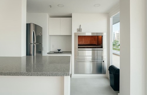 Asuncion Apartment | Area Green: Modern apartment with swimming pool, gym and barbecue area