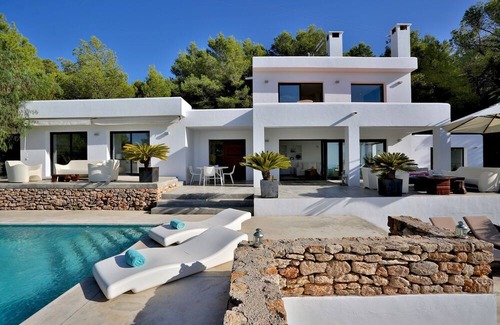 Sant Josep de sa Talaia Villa | My Rental Homes - Villa Joya with private pool and sea view