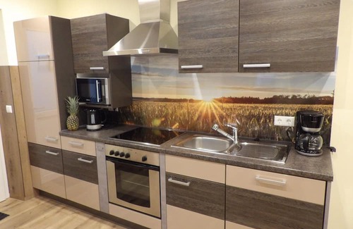 Ebertsbronn Apartment | Newly designed apartment (40sqm) ideal for families of up to 4 people