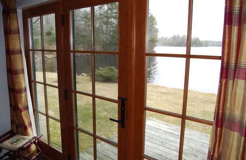Eddington Cottage | Lakefront cottage swimming, paddling, fishing near Acadia, Katahdin, Downeast.