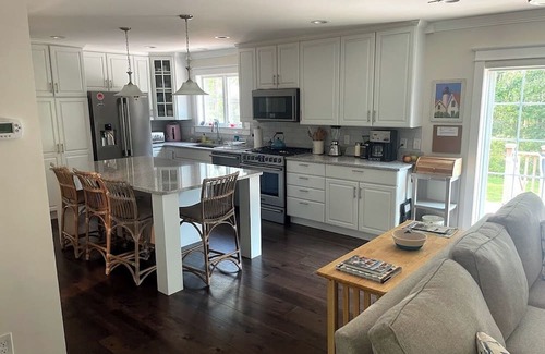 Vineyard Haven House | Lovely peaceful MV 3-bedroom island home, sleeps 12, with air and comm. pool.
