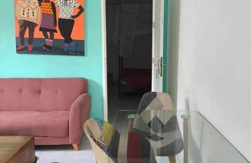 Grand Dakar Apartment | Studio Cosy & Quiet 1 bed living room & patio Fann Hock