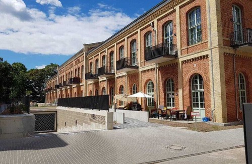Hakenfelde Condo | Eiswerder - Inselwohnung in der Havel mit Balkon
