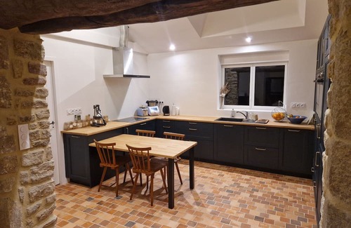 Plescop Cottage | Cottage du Golfe - 2 Lodgings - 18 persons - Indoor swimming pool