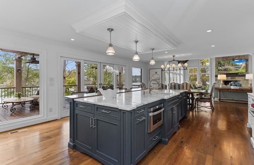 Lake Oconee House | Luxury Lakefront Retreat Sleeps 14 Game Room, Dock & Stunning Views