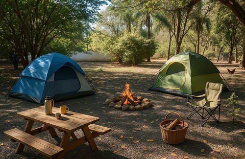 Barretos RV Rental | Camping Recanto Rural Barretos during the cowboy festival
