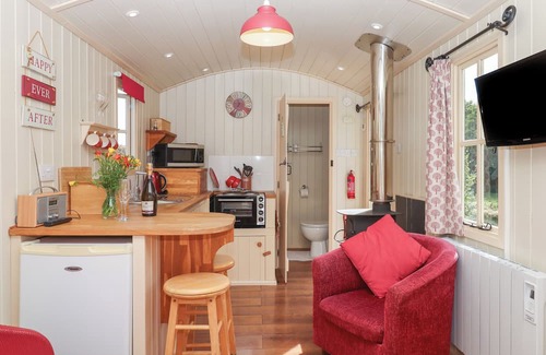 Kennerleigh Cottage | SHEPHERDS BLISS, romantic, with hot tub in Cheriton Fitzpaine