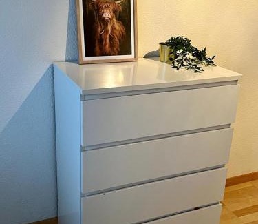 Oberlunkhofen House | Helles Zimmer mit eigener Dusche WC