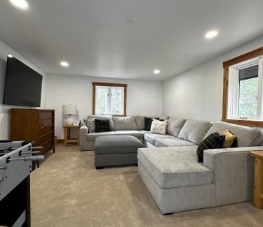Island Park House | Private, Quiet 5 Bedroom Cabin nestled into the Forest