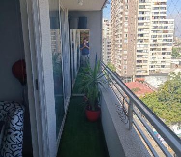 Downtown Santiago Apartment | Apartamento estilo mariposa
